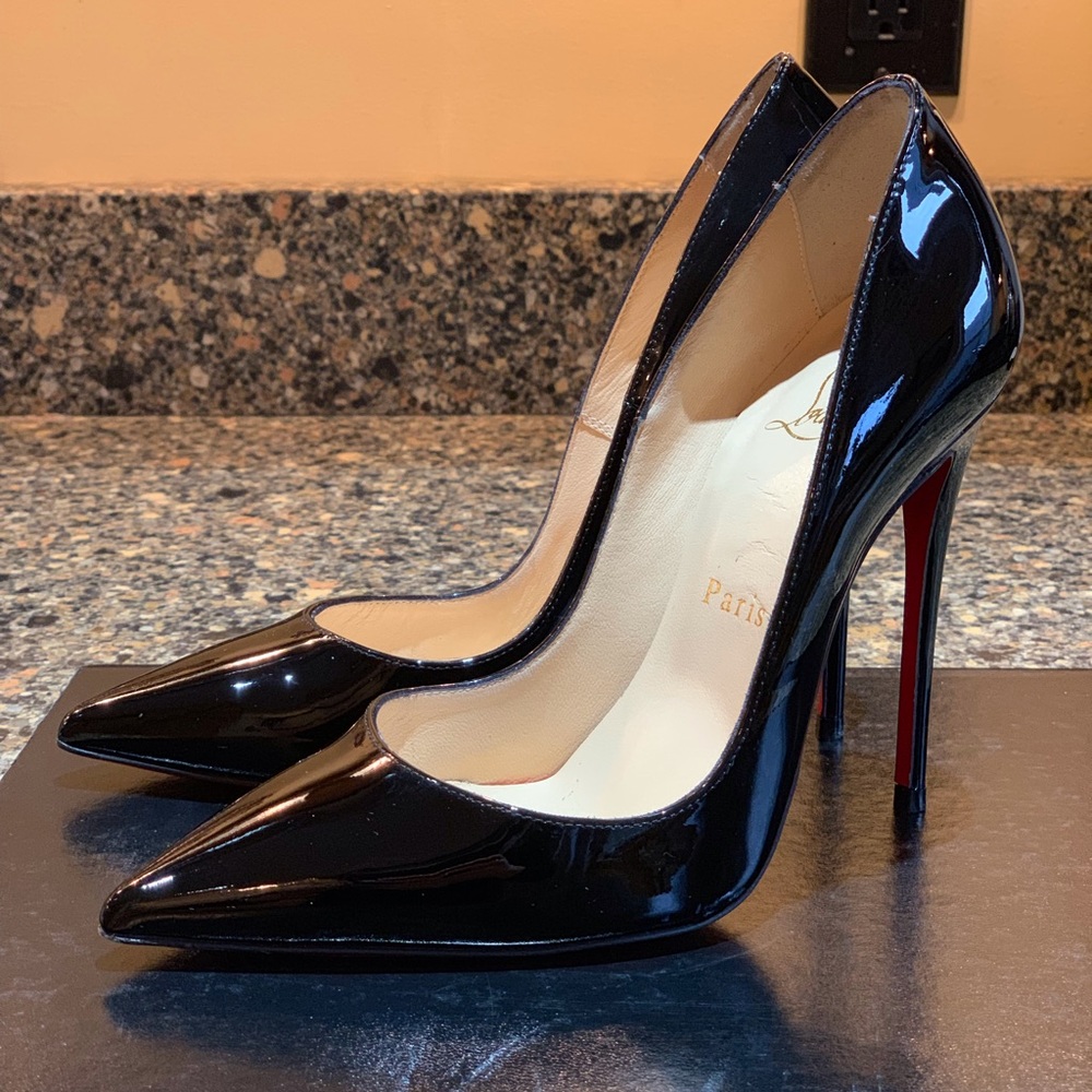 Christian Louboutin - So Kate 120mm Black Heels